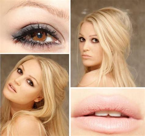 Makeup For Brown Eyes With Blonde Hair Brown Eyes Blonde Hair Blonde