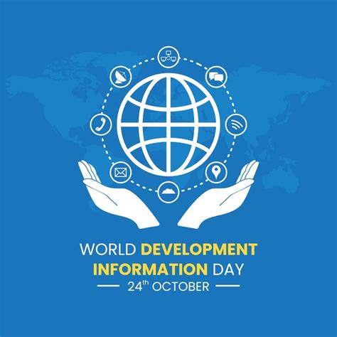 Premium Vector Vector Graphic Of World Development Information Day