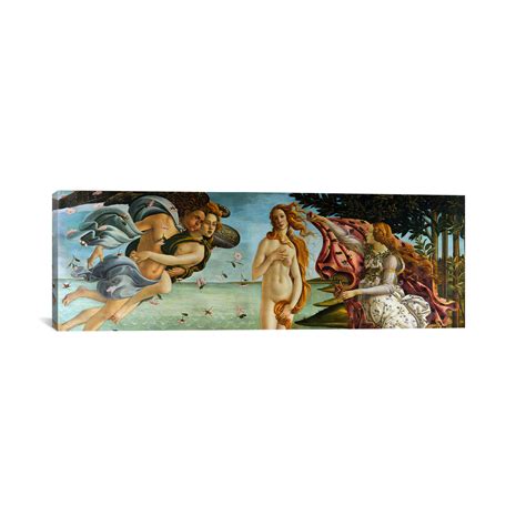 Birth Of Venus Sandro Botticelli 36 W X 12 H X 0 75 D Masters Framed Panos Touch Of Modern