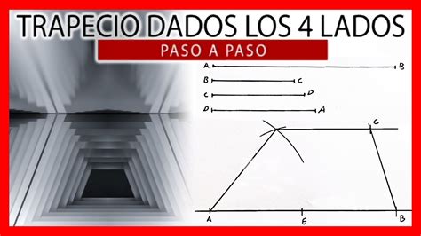 😎 Trapecio Escaleno Dados Los Cuatro Lados Paso A Paso 🚀 Trapecio