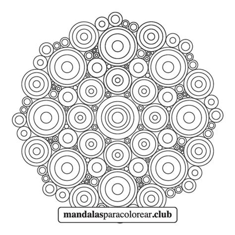 → Mandala De Círculos Para Imprimir En Pdf Y  Gratis