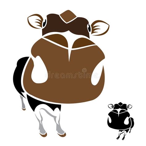 cow and bull having sex stock vector illustration of character 24778034