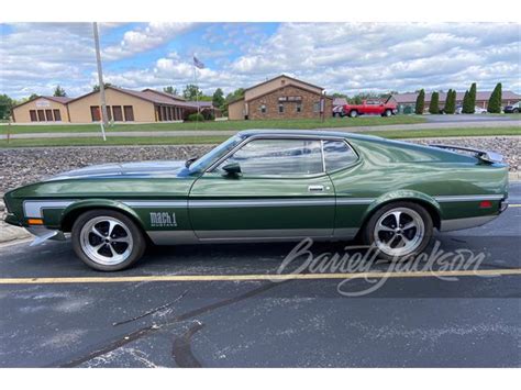 1971 Ford Mustang Mach 1 For Sale Cc 1648911
