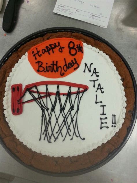 Basketball Cookie Cake Cake Cookie Cake Basketball Cookies