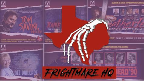 JOIN THE PREMIERE EPISODE OF THE LIVE STREAMED TEXAS FRIGHTMARE HQ ON SATURDAY April The