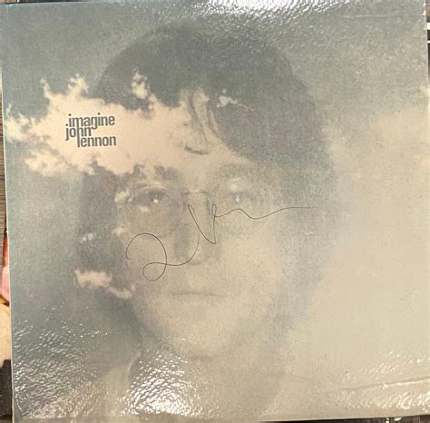 Sold Price John Lennon Autographed Imagine Album June 4 0120 700