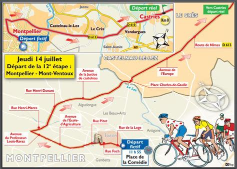 Tour De France Etape Du Jour 14 Juillet 2022 - Cyclisme / Tour de France : tout sur l'étape Montpellier-Mont Ventoux