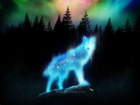 Awesome Spirit Wallpaper Blue Wolves Pictures