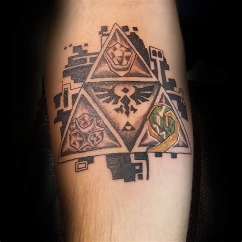 Tattoo Uploaded By Alex Ivan Legend Of Zelda Triforce Emblem Tattoo