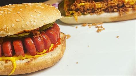 The Hot Dog Burger Is Here To Solve The Sandwich Debate Once And For All