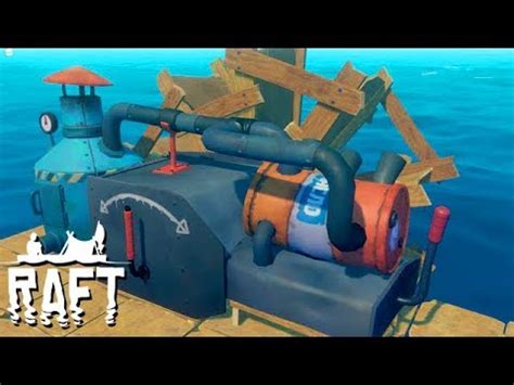 We are talking about a small raft, because it is on it that you will survive, furrowing alone on a vast and deserted ocean. RAFT The First Chapter Deutsch #10 - Ein Motor bauen ist nicht leicht - YouTube