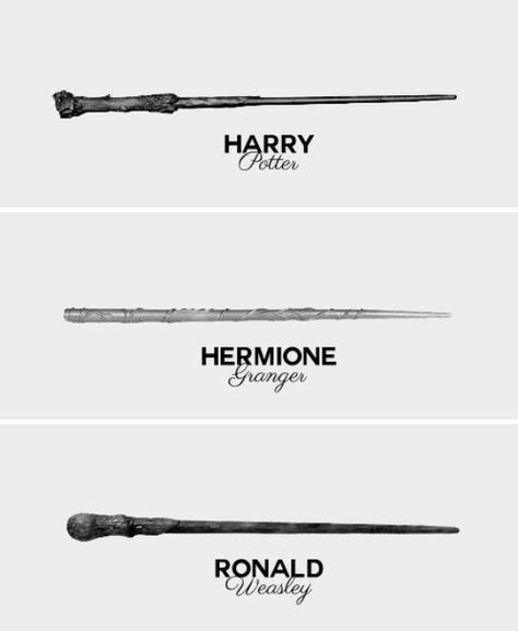 Harry Potter Hermione Granger And Wand Resmi Harry Potter Dövmeleri