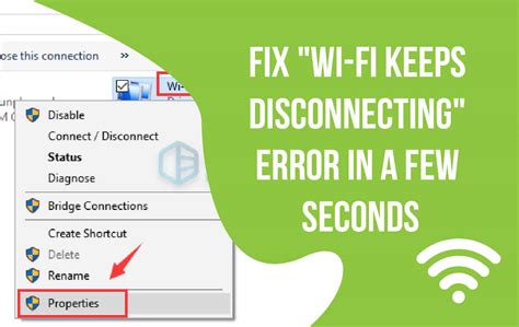 Fix Wi Fi Keeps Disconnecting Error In A Few Seconds