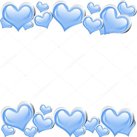 Blue Heart Background Stock Photo By ©karenr 6745889