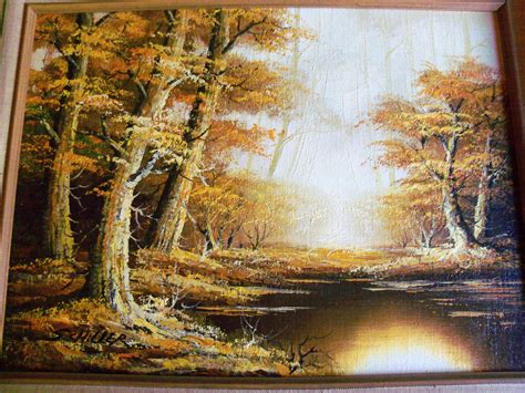 I Have A Original Oil On Canvas Painting By Schiller It Measures 20 X