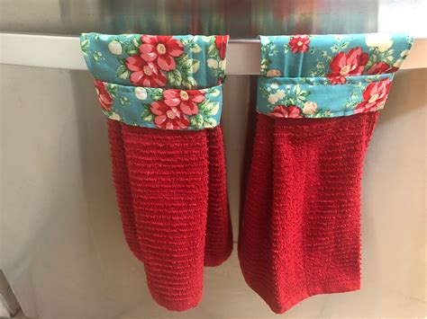 Handmade Custom Towels Hanging Dish Towel Hanging Terry - Etsy