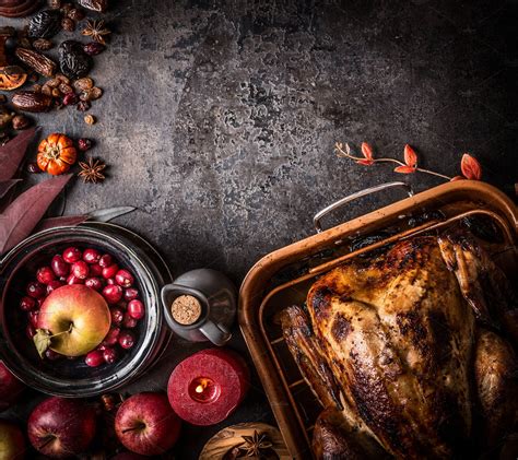 Thanksgiving Dinner Background Holiday Stock Photos Creative Market