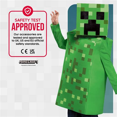 Disguise Disfraz De Creeper Prestige De Minecraft Verde