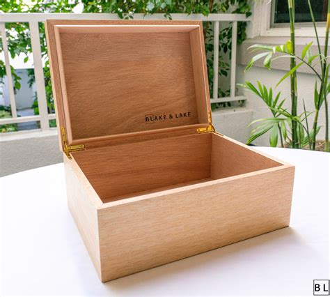 Large Wood Box With Lid Ubicaciondepersonascdmxgobmx