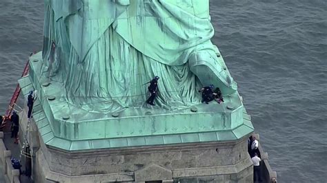 Statue Of Liberty Base Climber Identified
