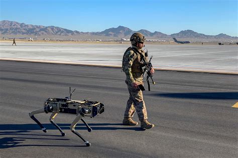 Here Is What The Air Forces New Robot Dogs Are Actually Capable Of