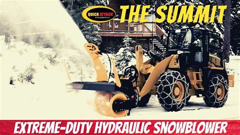 The Summit™ Extreme Duty Hydraulic Snowblower Youtube