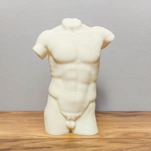 Male Body Sculpture Naked Man Torso Statue Ancient Greek Etsy