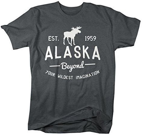 Shirts By Sarah Mens Alaska State T Shirt Beyond Your Imagination Tee