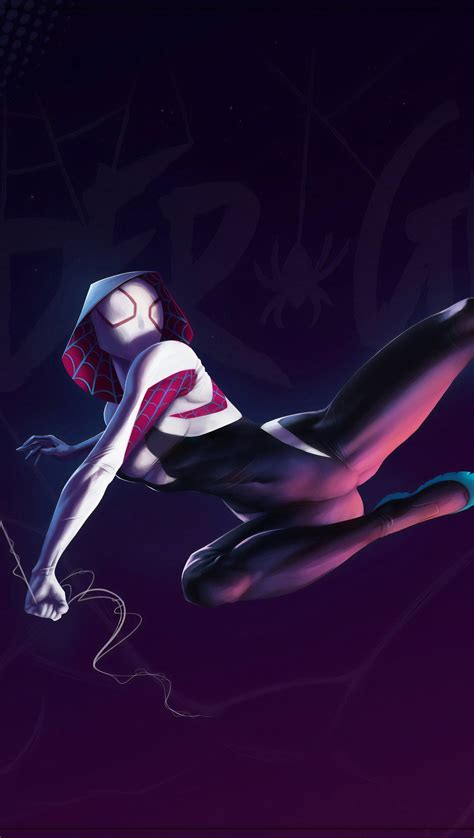 Spider Man Into The Spider Verse Gwen Stacy Art Spide