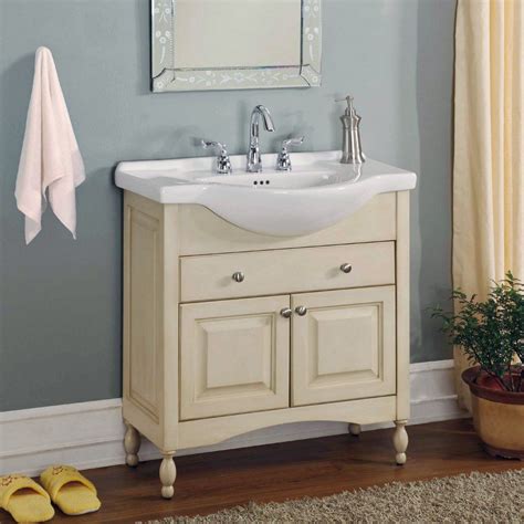 When remodeling, we often work in older homes which can have an issue of limited space. Narrow Depth Bathroom Vanity / Choosing A Bathroom Vanity ...