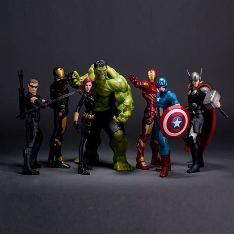 Crazy Toys Avengers 2 Age Of Ultron Iron Man Black Widow Hawkeye