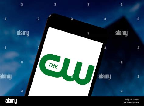 In This Photo Illustration The Cw Television Network The Cw Logo Is