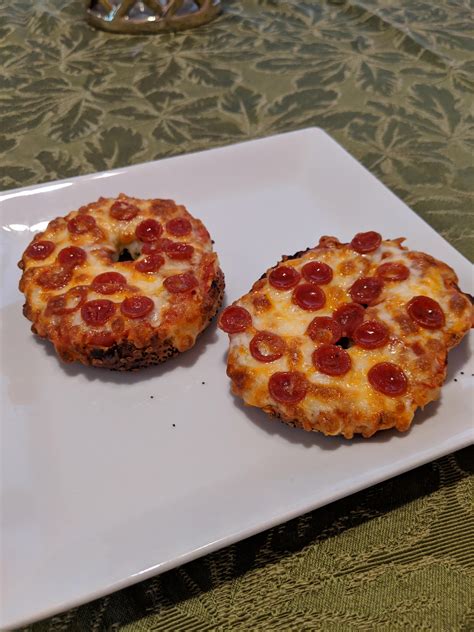 [homemade] Pizza Bagels R Food