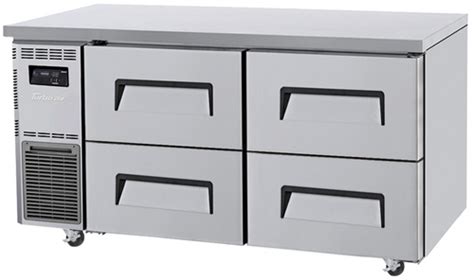 Turbo Air 4 Drawers Undercounter Freezer Kuf15 2d 4 Practical Products