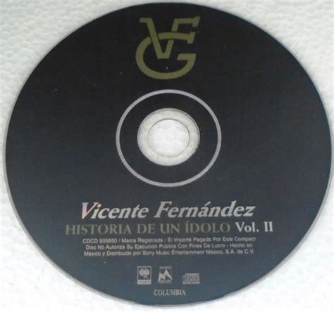 Vicente Fernandez Historia De Un Idolo Vol Ii Cd Mercadolibre