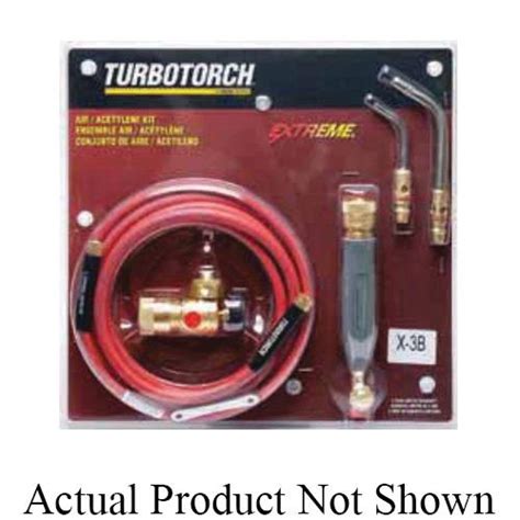 extreme safety turbotorch® extreme® 0386 0338 standard torch kit swirl for use with tank b