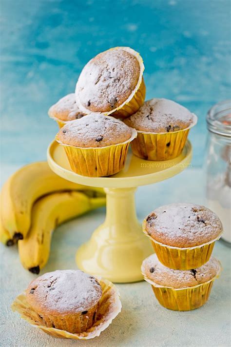 Chocolate And Banana Muffins Moje Wypieki