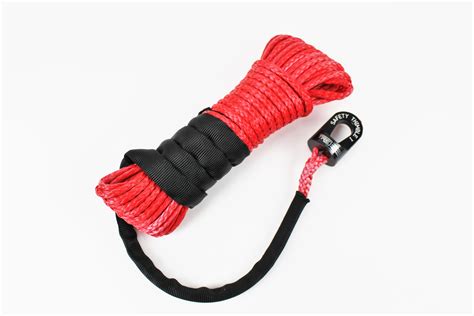 Synthetic Winch Rope Available In 10 Colors Tactical Recovery Equipment