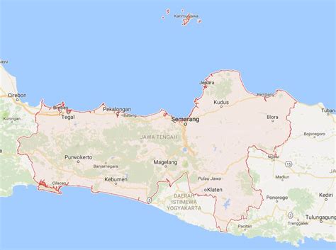 Sketsa Gambar Peta Pulau Jawa Antoni Gambar