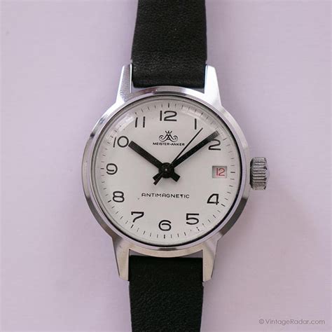 Vintage Meister Anker Mechanical Date Watch Vintage German Watches