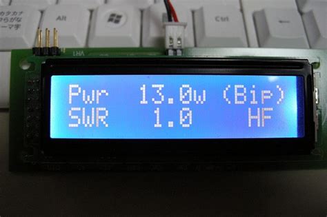 Arduino based swr and rf power meter. Arduino SWR & POWER meter - 無銭家の自作実験室