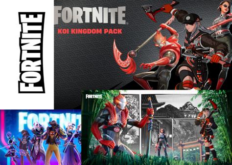 New Fortnite Skin Bundle The Koi Kingdom Pack Is Out
