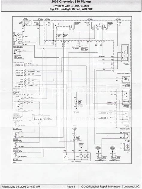 1998 S10 Tail Light Wiring Diagram Wiring Diagram