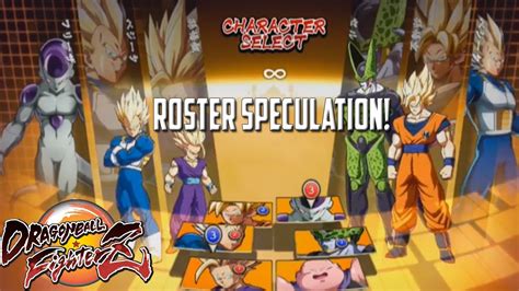 Dragon Ball Fighterz Character Roster Speculation Youtube