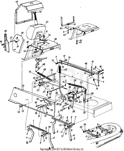 Mtd Ranch King Mdl 130 679g205 Parts Diagram For Parts07