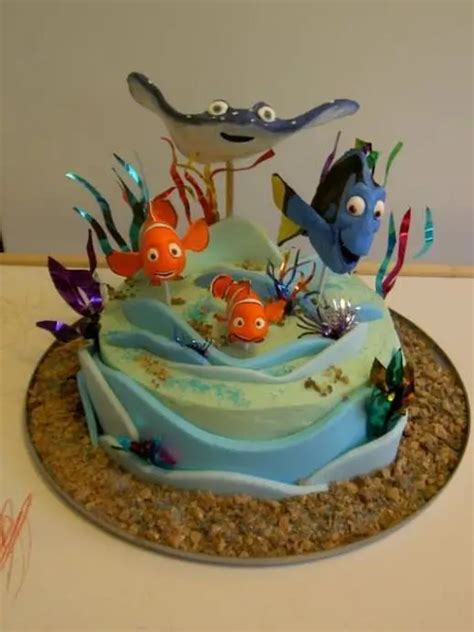 Nemo Fish Birthday Cake Thesmartcookiecook