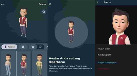 Cara Membuat Avatar Di Android Bisa Menggunakan Whatsapp