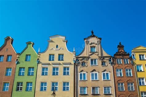 Houses In Old Town Of Gdansk Stock Photo Image Of Architecture