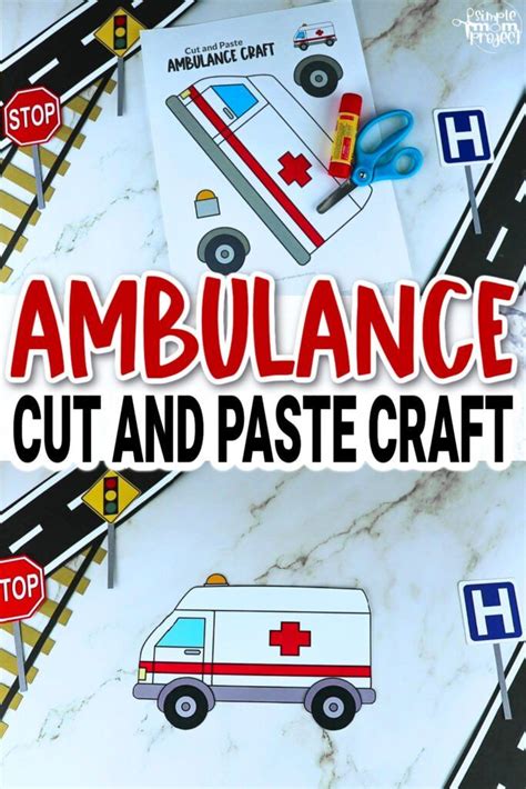 Cutting Activities Alphabet Activities Craft Activities Ambulance