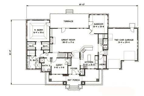 The Suburban Craftsman Gmf Architects House Plans Gmf Architects